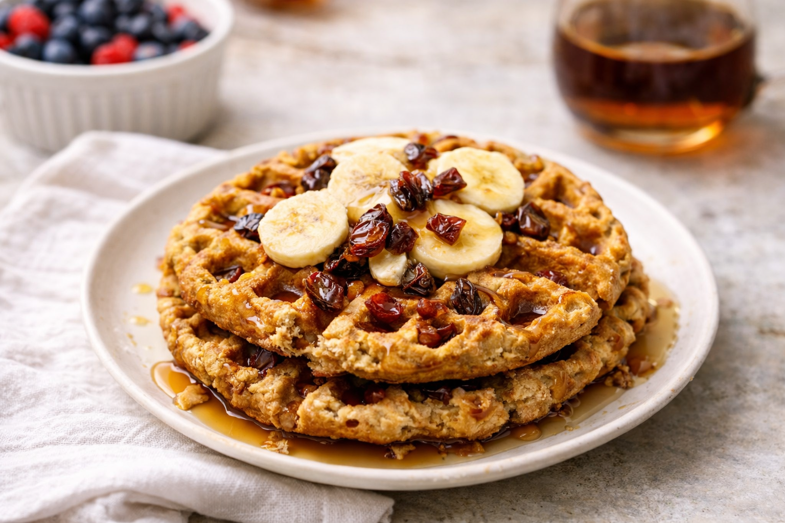 Easy High-Fiber Gluten-Free Waffles You Can Make on a Weekday